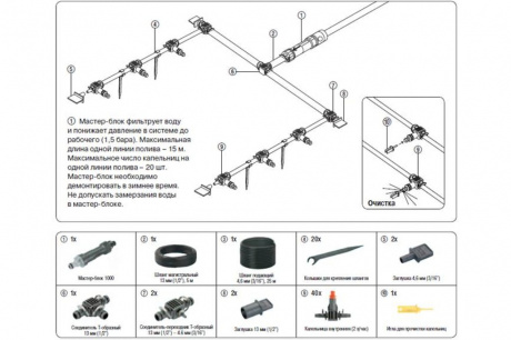 Купить Комплект для микрокапельного полива Gardena    01373-20.000.00 фото №9