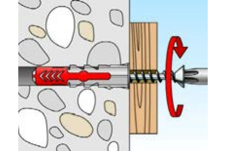 Купить Дюбель универсальный DUOPOWER 10x80  FISCHER фото №11